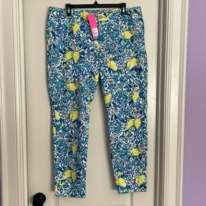 NWT Lilly Pulitzer Kelly Skinny Ankle Pant size 16